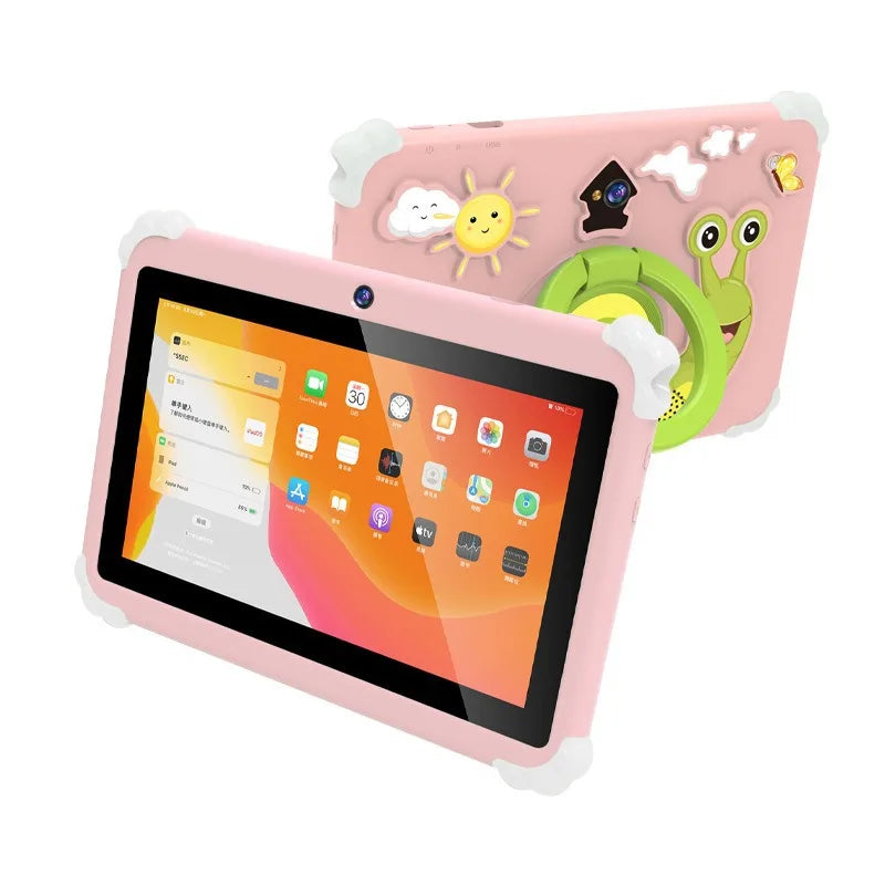 New 5G WiFi Android Tablet Cartoon Pattern 7 Inch Tablet Pc Quad Core 4GB RAM 64GB ROM Cheap And Simple Children's Tablets