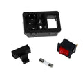 3D Printer Parts Accessories Rocker Switch Power Connector Plug Power Socket Switch Voltage Current 15 A 220 V / 110 V