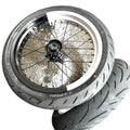 Street Supermoto wheels for Electric Dirt Bike Ultra bee 17inch Wheelset Kit Front 110/70R17 Rear140/70R17 Aluminum Wheelset