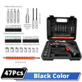 3/47pcs Electric Drill Cordless Screwdriver Tools Set 3.6v Power 300mAh Lithium Battery For PC computer - View 8 | SAMAG