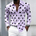 Men's shirt with polka dot print, trendy and personalized | SAMAG