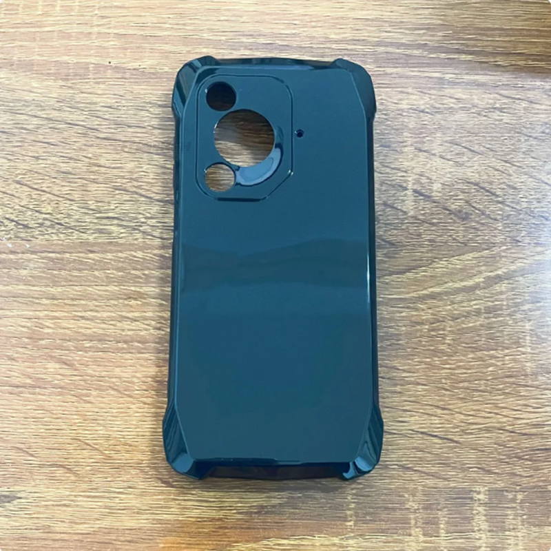 For Blackview Oscal Marine 2 6.56" Back Finger Ring Soft TPU Silicone Case For Blackview OscalMarinE2 Bracket Phone Cover