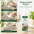 Shoe Cleaning & Whitening Set: Stain removal, polishing, brightening and anti-yellowing, safe formula suitable for all types of