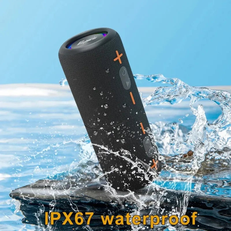 2 in 1 Separable Bluetooth Speaker BT5.3 with Subwoofer 360° Stereo Surround Wireless Sound Box TF Card Home Theater TWS Boombox