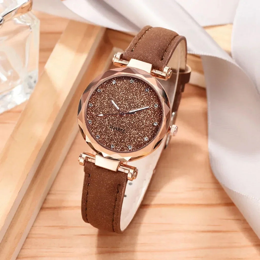 New Luxury Rhinestone Bracelet Watch Women Starry Sky Watches Ladies Wristwatch Relogio Feminino Reloj Mujer Montre Femme Clock
