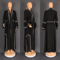 Summer Women's Clothing Open Abaya Bell Sleeves Long | SAMAG