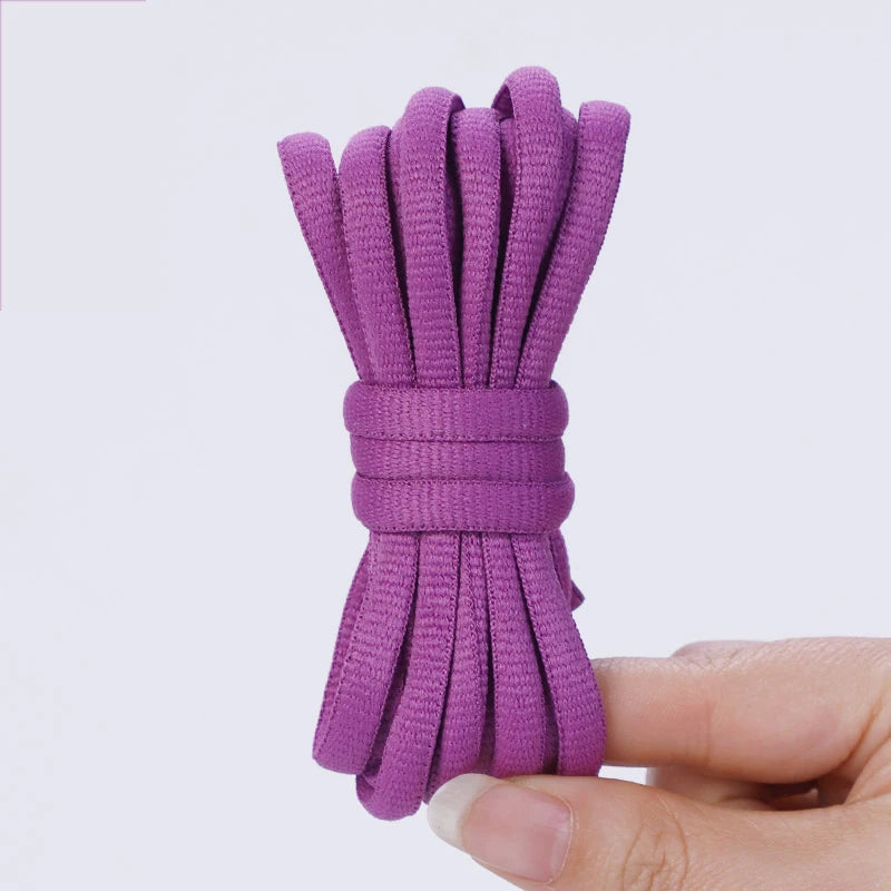 1 Pair Round Shoelaces Fof Basketball Sneakers Shoe Laces Black White Shoelace Universal for Children and Adults 100CM