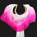 Belly Dance Veils Light Texture Gradient Color Veil Shawls 250cmx120cm Latin Belly Dance Shawls Costumes Accessories