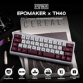 EPOMAKER TH40 VIA Programmable 40% Compact  Layout Hot-Swap Tri-mode Wireless Mechanical Keyboard with N-Key Rollover & RGB