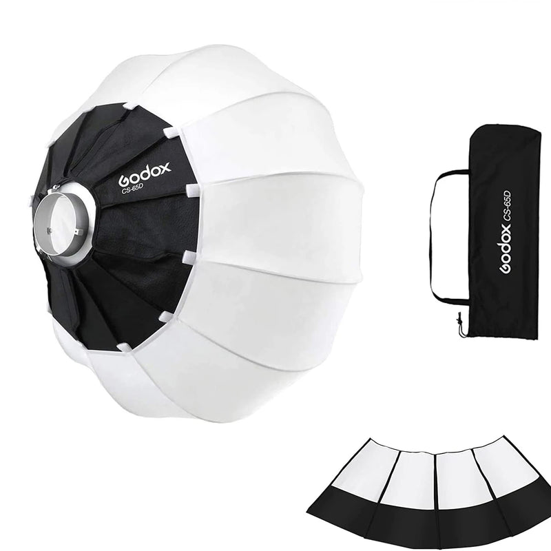 Godox CS-65D 65cm CS-85D 85cm Lantern Quick-install Softbox with Skirt+Carry Bag for Godox Aputure Bowens Mount Studio Flash