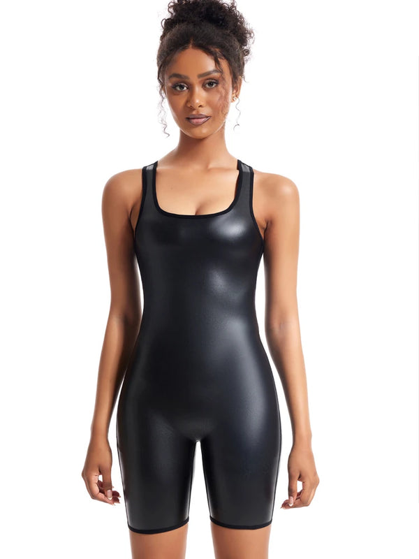 Body Shaper U Neck T Shirt Vest Sleeveless Bodysuit for Women Waist Trainer Corsets Tight leggings Tank Tops Bodysuits Shapewear