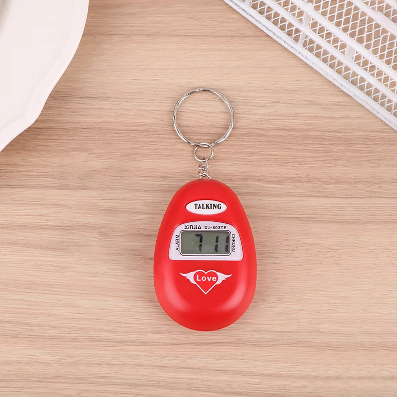 1PC A Talking Clock That Speaking The Time In English Digital Alarm Clock For The Blind, Elders Or Children Time Reporting Chime