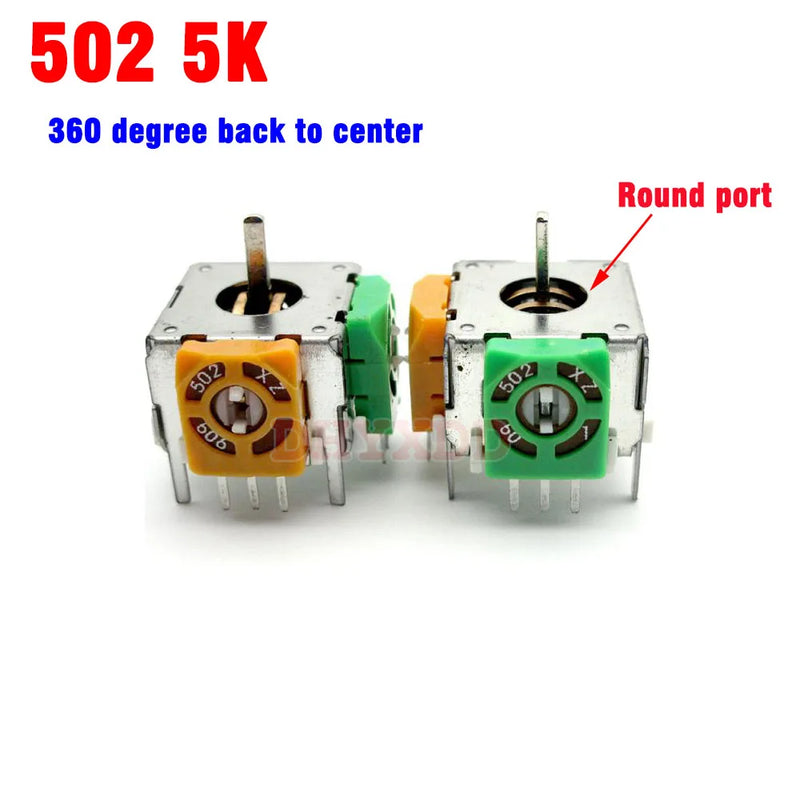 2Pcs Rocker B502 5K Potentiometer Joystick for RC Aircraft Model Helicopter DIY Toy Component