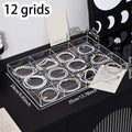 Transparent plastic jewelry storage box, tray, nail art, rings, necklaces and other boxes - Visuel 8 | SAMAG
