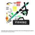 Compact Kids Fishing Rod Set with Reel Telescopic Pole - View 6 | SAMAG