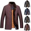 Men'S Down Jacket Casual Thickened Cotton Padded Jacket Fashion Winter Warm Thermal Fleece MenS Jacket