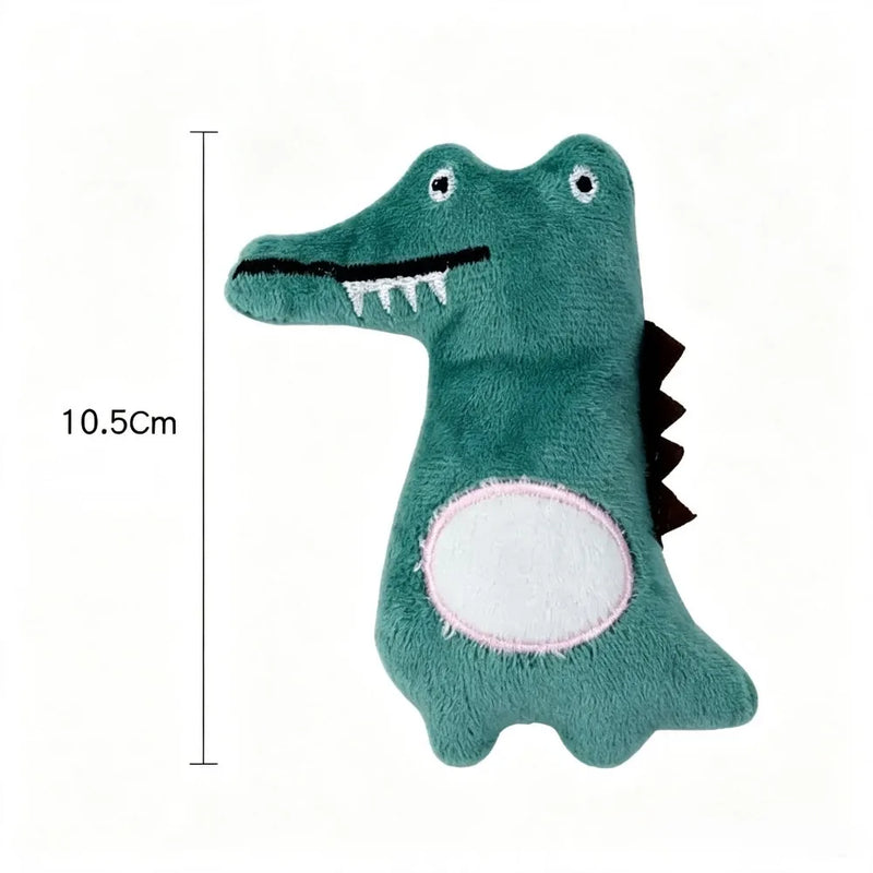 2026 Hot TK Viral Crocodile Plush Pet Toy Catnip Interactive Chew Toy for Dogs Cats
