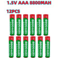 NEW 8800mAh Rechargeable Battery AAA  Alkalinity Battery 1.5 V AAA Battery for Clocks Mice Computers Toys So on