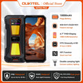 OUKITEL WP58 PRO 5G Rugged Phone 24GB(8+16) RAM + 512 ROM, 6.7'' HD 10000mAh 33W Android 15 NFC Cellphone with Dual Camping Lamp