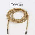 Colorful Shiny Shoestrings Sneakers Luxury Crystal Rhinestone Rainbow Diamond Shoelaces Round Clothes Bags Belt Shoe Accessories