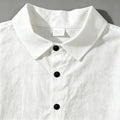 Men Linen Two Piece Outfit Short Sleeve Lapel Button | SAMAG