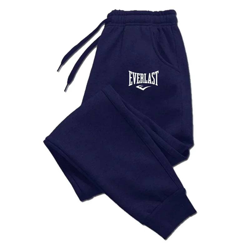 Fitness Gym Breathable Pants New Printed Pants EVERLAST Men Women Running Pants Joggers Sweatpant Sport Casual Trousers S-3XL