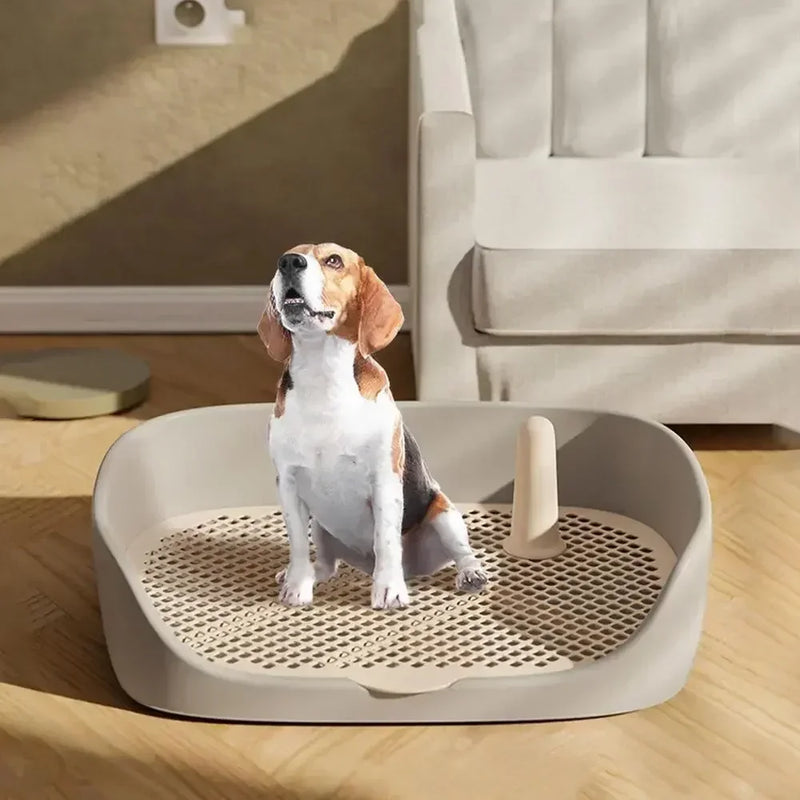 Large Indoor Pet Litter Box Dog Training Toilet Portable Puppy Pad Holder Tray Dog Potty Pet Toilet for Puppie Dog Pet Accessory