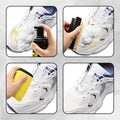 New Dry Cleaning Set for White Shoes 150ml Water-Free Foam Sneaker Cleaner with Brush and Cloth All in One Shoe Kit for Shoes