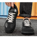 Men's Casual Sports Shoes with Low Heel Round Toe Soft Sole Multi-color Design Fashionable Large Size Walking Board Shoes
