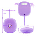 TS-BC670 Silent Vibration Alarm Clock Students Wake Up Strong Wake Artifact Creative Cute Pet Mute LED Digital Clock