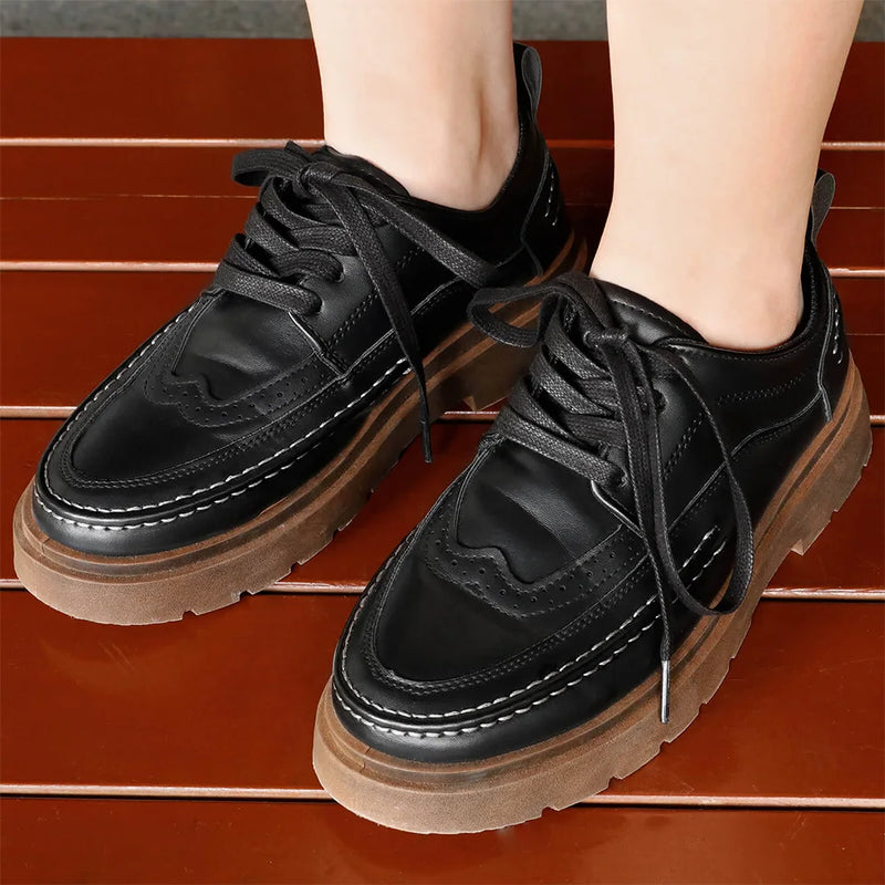 4 Pcs(2 Pairs) Premium Flat Waxed Shoelaces Heavy Duty Replacement Laces for Sneakers Leather Boots Hiking Shoes Men Women