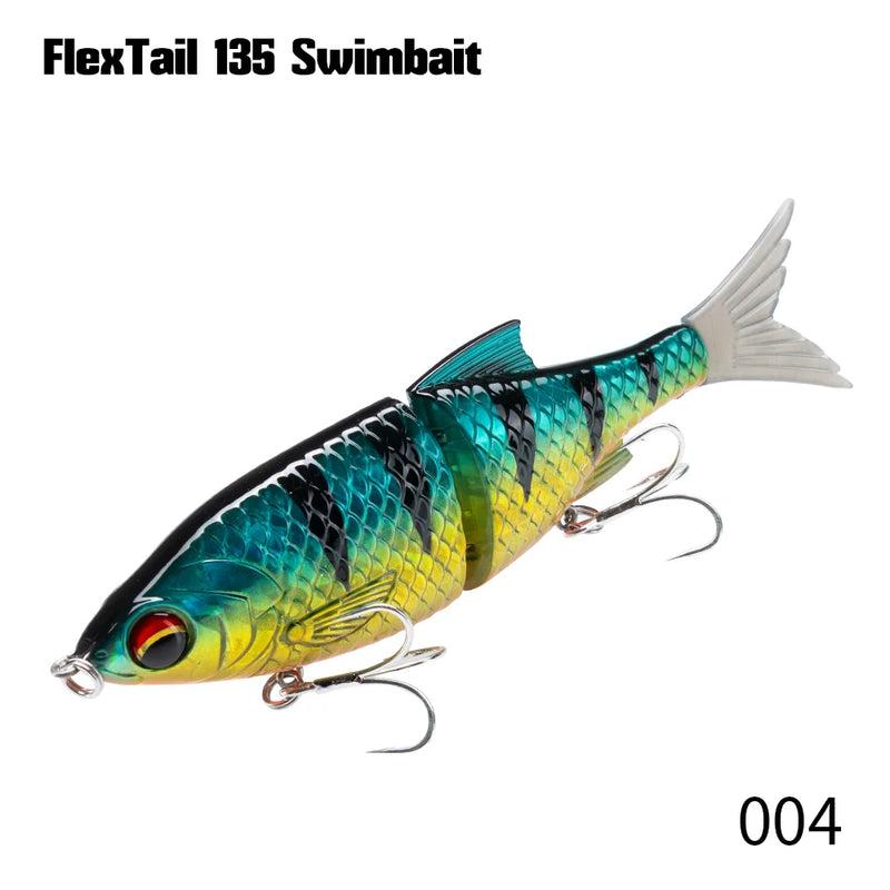 Hunthouse FLEXTAIL 135 Pencil Swimbait Fishing Lure | SAMAG