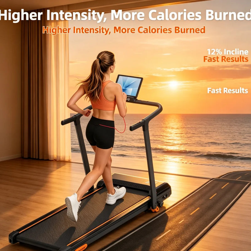 Apartment‑Friendly Home Treadmill for Daily Walking | SAMAG
