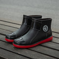 Botas 2024 Outdoor Man Boots Fashion Mens Rain Boots Four Seasons New Non-slip Comfortable Wear-resistant Men's Waterproof Shoes