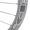 New 700C Road Bike Matt UD Full Carbon Bicycle Direct pull Thru Axle Disc brake wheelset carbon tubular clincher tubeless rims