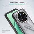 Oukitel WP62 5G Rugged Smartphone Android 15, 6.6" FHD+ 108MP Camera 48GB(16+32) +512GB Mobile Phone, 11000mAh 33W Cellphone