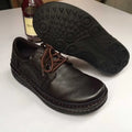 Men's Large Size Leather Cow Shoes Flat Outdoor Leather Shoes 46 47 All Genuine Leather Casual Shoes