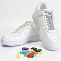 Elastic Shoe Laces Buckle Lock No Tie Shoelaces Sneakers Flat Woven Shoelace without Ties Kids Adult Rubber Bands for Shoes