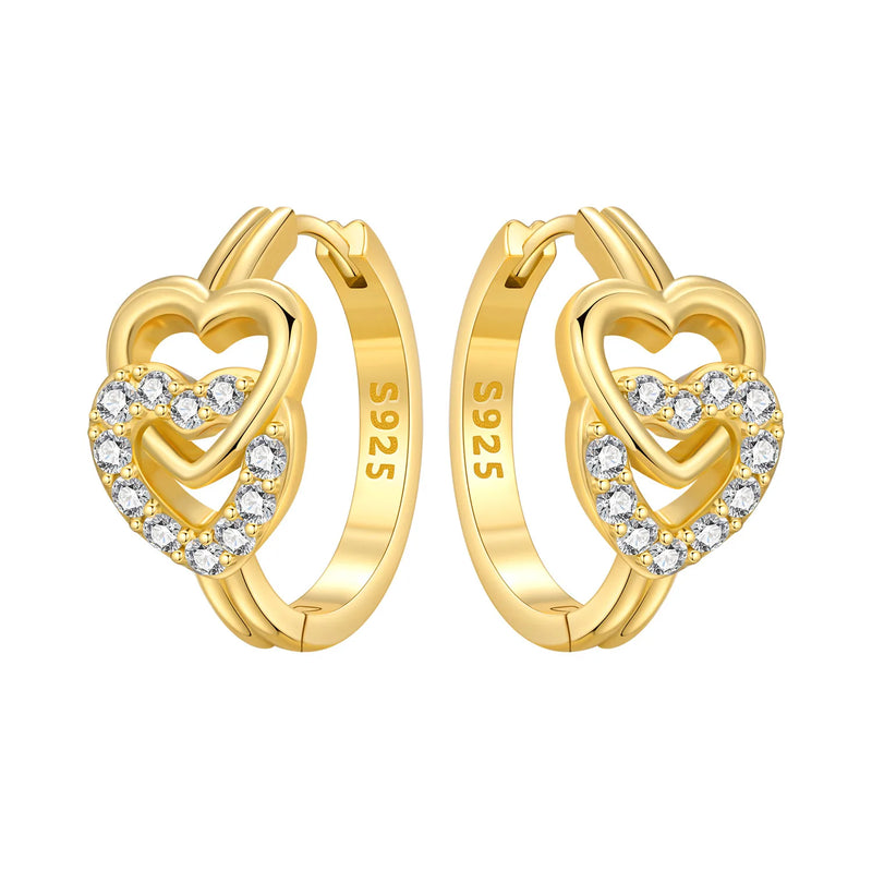 Orstarry S925 Sterling Silver 18k Gold Modern Square Earrings Hoop Earrings For Women Jewelry Original Trendy Anniversary Gifts