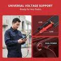 1Pcs Universal USB Charger Cable For UV-5R UV-82 BF-888S TYT Retevis Two Way Radio With Indicator Light Walkie Talkie Accessory