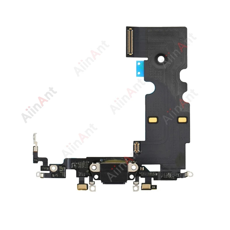 OEM Bottom USB Mic Board Quick Charger Dock Connector Charging Port Flex Cable For iPhone SE 1 2 3 6 6s Plus + Sticker