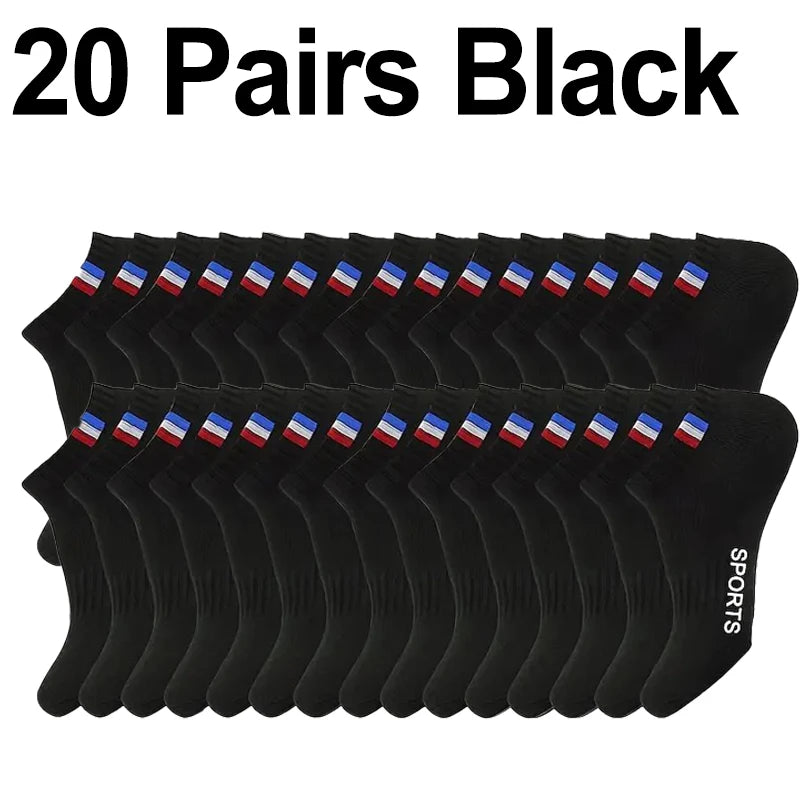 10/20/ Men Breathable Low-Cut Athletic Socks Comfortable | SAMAG