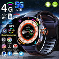 4G/5G Smartwatch 2.4 inch 720*720 Amoled Android 10.0 900W Camera GPS WIFI SIM Card 16GB+256GB RAM 2100Mah Battery Smart Watch