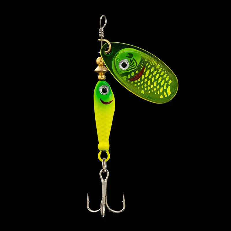 Rotating Metal Spinner Fishing Lures 9g Sequins Iscas | SAMAG