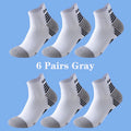6 Pairs Marathon Running Socks Men Professional Sport | SAMAG