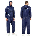 Men Waterproof Glossy Jacket Tops with Jogging Pants Hip | SAMAG