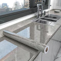 PVC 40cm Waterproof Marble Self-Adhesive Wallpaper Bathroom Cabinet Countertop Contact Paper Waterproof Wall Sticker