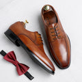 High Quality Handmade Oxford Dress Shoes Men PU Leather Suit Shoes Footwear Wedding Formal Italian Shoes Hot