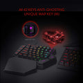 Redragon K585 DITI One-Handed RGB Mechanical Gaming Keyboard,Wrist Rest 42 Keys Type-C Professional Gaming Keypad Hot-Swappable