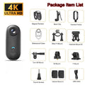 4K Mini Waterproof Camera with WiFi Wireless Portable Wearable Body Cam for Moto Bike Travel Helmet Outdoor Sports Vlog Shoots
